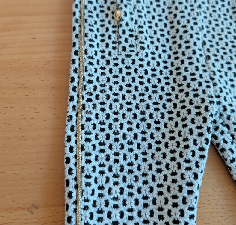 Janie & Jack Monochrome Textured Pants - Picture 3 of 4